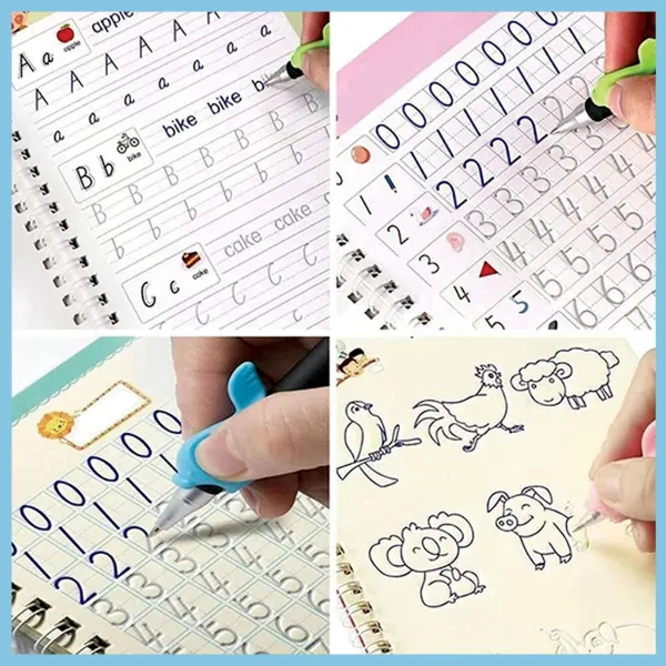 عرض مجموعة الكتب والأقلام السحرية