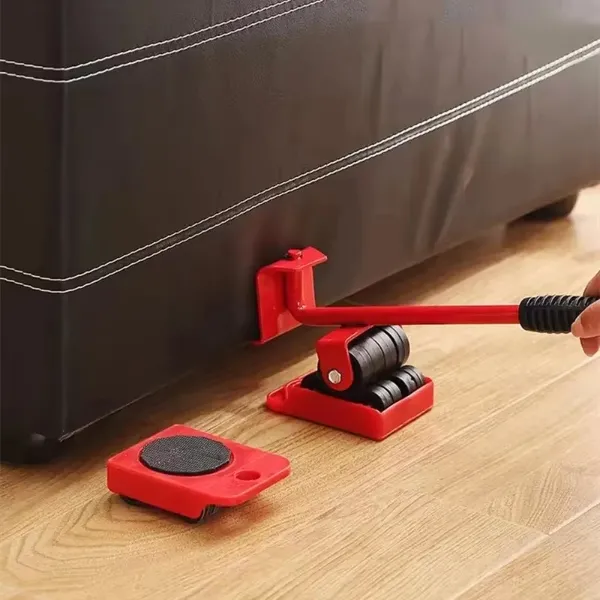طقم أدوات نقل الأثاث 5 قطع مع رافعة